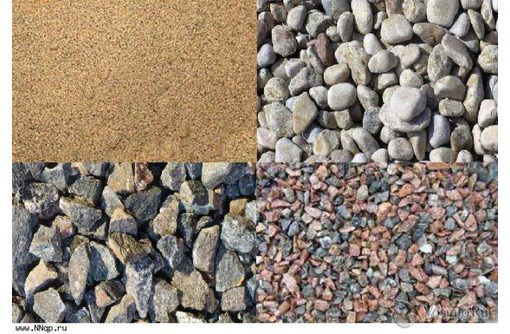 Камень ракушечник, песок, щебень, тырса, цемент, отсев, бут, грунт, перегной–выгодные цены-Евпатория - Сыпучие материалы в Евпатории