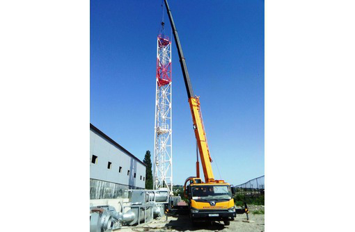Аренда ( услуги) китайских автокранов 25, 30, 50, 60, 100 тонн в Крыму, высота до 85 метров - Услуги в Симферополе