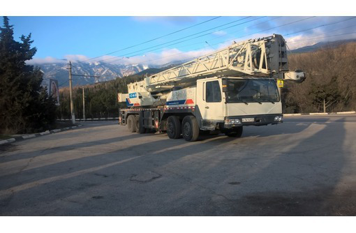 Аренда ( услуги) китайских автокранов 25, 30, 50, 60, 100 тонн в Крыму, высота до 85 метров - Услуги в Симферополе