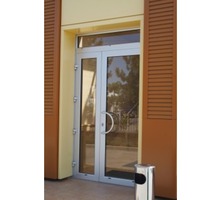 Распашные двери из металлопластика - Входные двери в Судаке