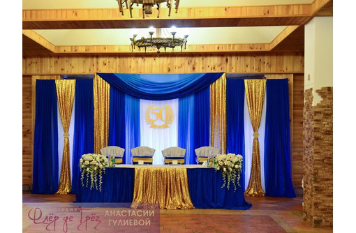 Оформление зала (площадки) - Свадьбы, торжества в Севастополе