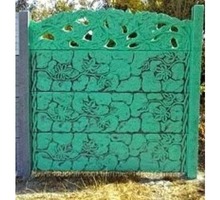 Еврозаборы в Симферополе -плита ,,Хмель,, - Заборы, ворота в Симферополе