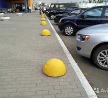 Бетонные полусферы, ограничители парковки для ограждения тротуара - Кирпичи, камни, блоки в Севастополе
