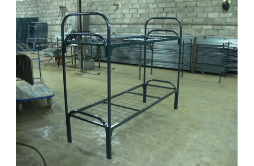 Кровать металлическая .кровати одноярусные,кровати двухъярусные в бюджетные организации - Мебель для спальни в Евпатории