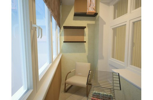 Балконы под ключ: внутренняя отделка, обшивка, утепление - Балконы и лоджии в Евпатории