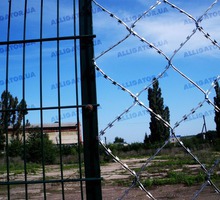 Производим монтаж  колючей проволоки СББ - Заборы, ворота в Севастополе