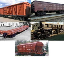 Приём и отправка  полувагонов, крытых вагонов, платформ, контейнеров - Грузовые перевозки в Евпатории
