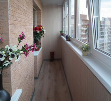 Отделка сайдингом или вагонкой балконов, коммуникации - Балконы и лоджии в Симферополе
