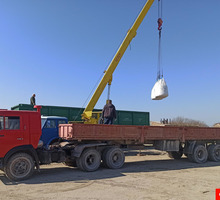 Цены на перевозку бортовых длинномеров (шаланд) 13,6 м гп 20 тонн , авто и гусеничные краны - Строительные работы в Севастополе