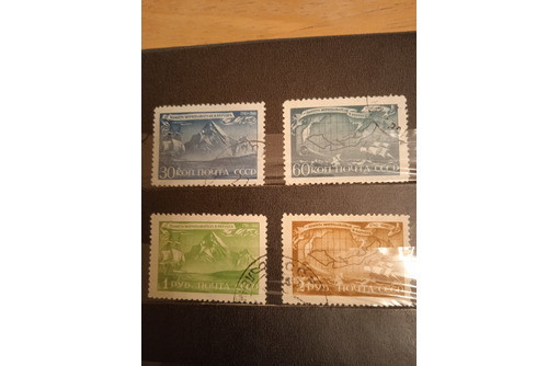 4 почтовые марки СССР Беринг 1943 год - Антиквариат, коллекции в Севастополе