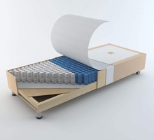 Бокс-кровать с ортопедическим матрасом - Мебель для спальни в Симферополе