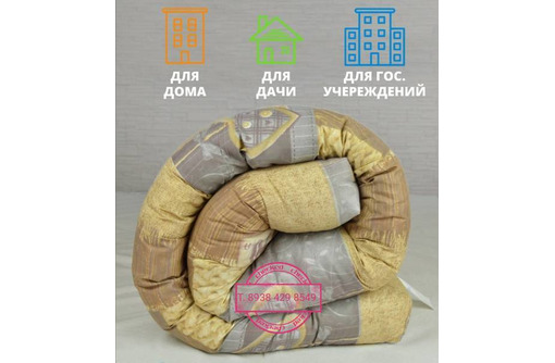Матрасы ватные РВ в ТИКе и Полиэстре любые размеры - Мебель для спальни в Черноморском