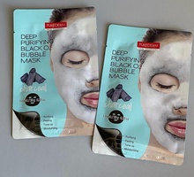 Корейская очищающая пузырьковая маска с углем от PUREDERM - Косметика, парфюмерия в Севастополе