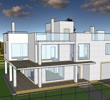 Проектирование домов, 3Д модель, Севастополь, Крым - Проектные работы, геодезия в Севастополе