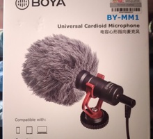 Микрофон накамерный Boya BY-MM1 - Аксессуары в Севастополе