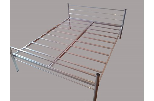 Одноярусные металлические кровати для вагончиков, кровати одноярусные, кровати армейские - Мягкая мебель в Черноморском