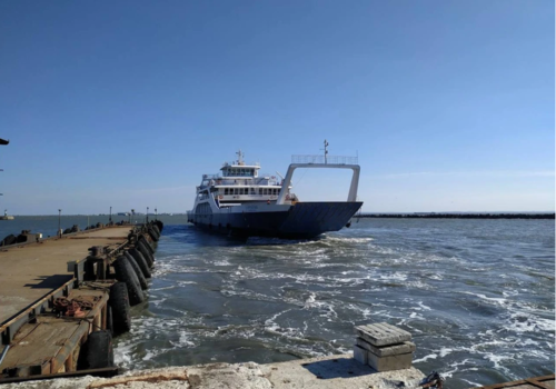 В Крыму снова начали работать морские порты