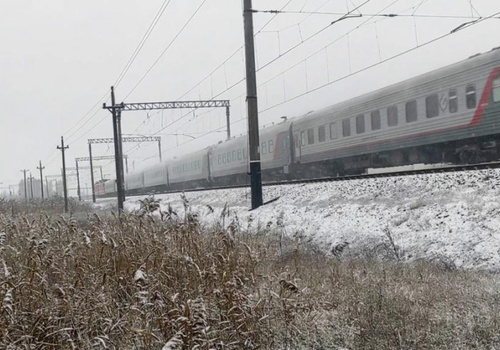 Два поезда "Таврия" прибыли в Москву с опозданием