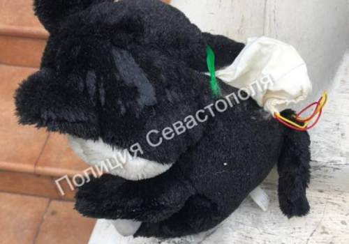В Севастополе проверяли на взрывоопасность игрушечного мишку