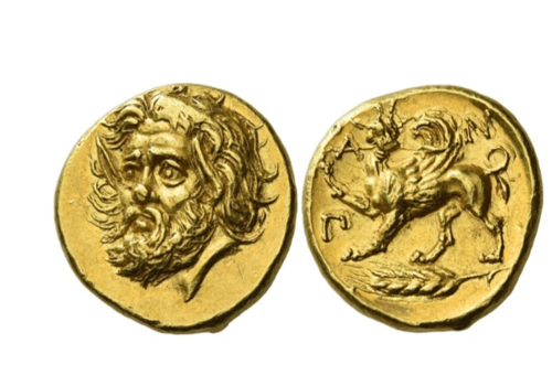 Самой дорогой монетой мира признали золотую находку из старинного крымского Пантикапея